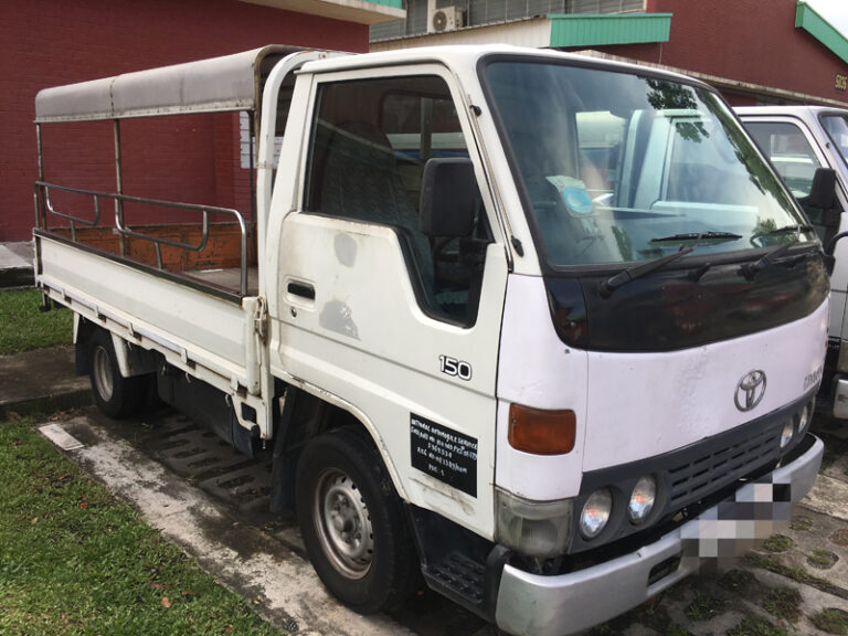 Toyota Dyna - 10ft half or full canopy lorry